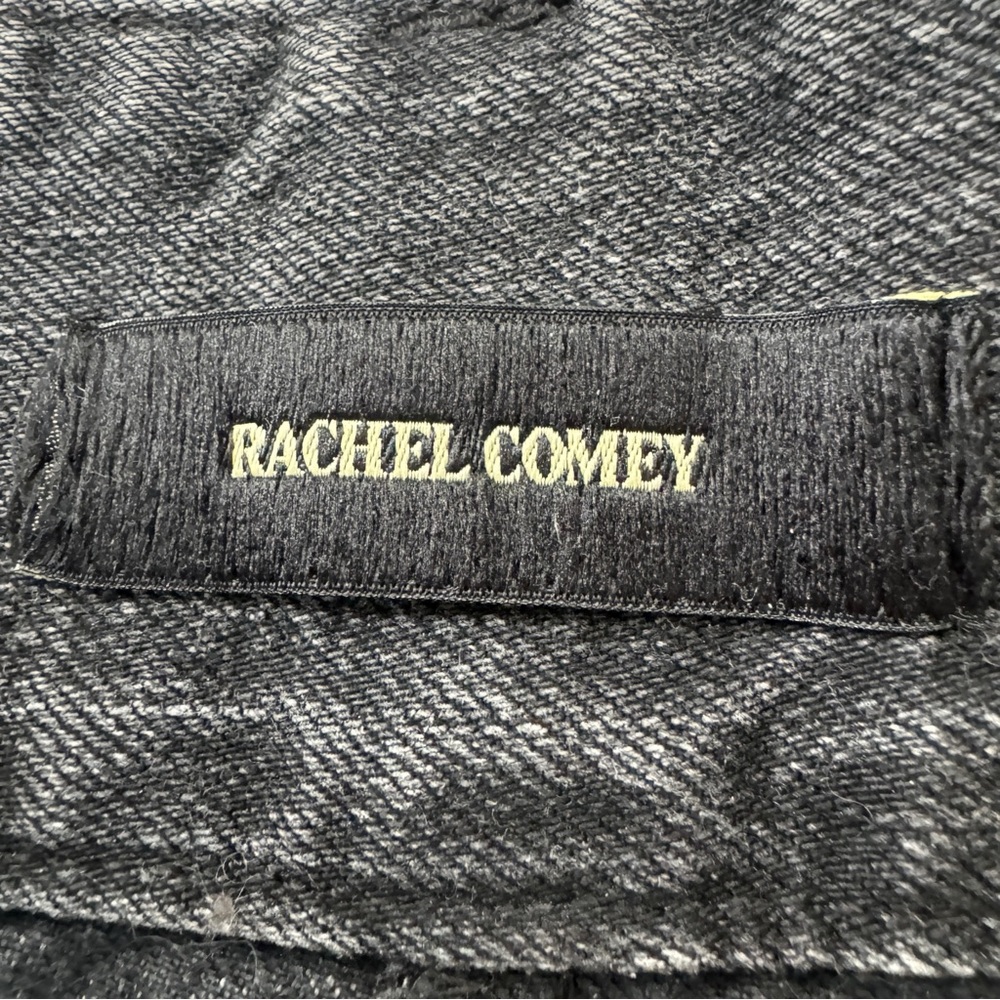 Rachel Comey Wide Leg, High Waist, Washed Black Trouser Jeans Sz 8 - Picture 9 of 12